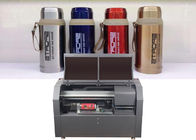 Otomatis Cmykw Cylinder Uv Printer 5 Warna Botol Label Lukisan Panjang Cetak 150-300mm