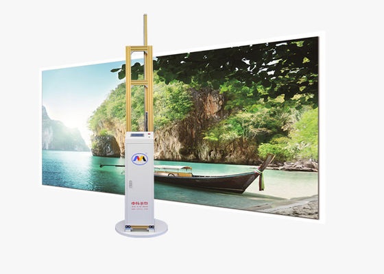 OEM ODM Printer Inkjet Dinding Otomatis 2.0m Tinggi Pencetakan Mural