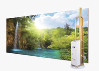 Mesin Pengecatan Dinding Vertikal Rel 5m 3d Wall Printer Intelligent Lift