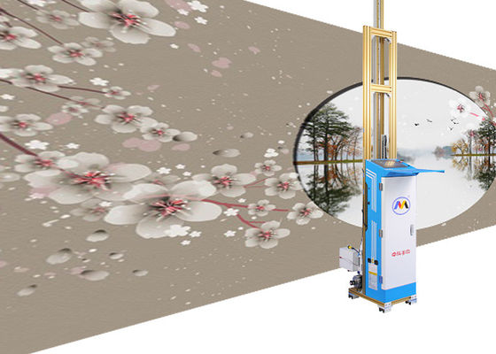 2880dpi Akurasi Mesin Cetak Dinding Digital, Printer Inkjet Mural