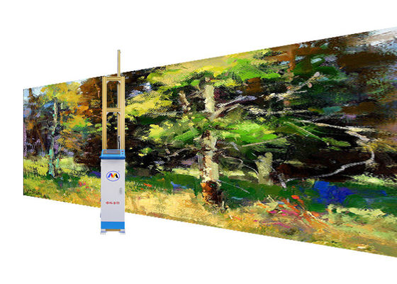 Mesin Printer Inkjet Dinding 3D Tinta Berbasis Air 2m Tinggi Pencetakan