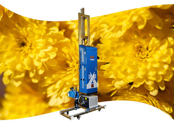 Automatic Blank Skip 2 Printhead 2880dpi Digital Wall Printing Machine