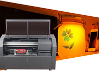 Lampu UV LED CMYKW Botol Label Printer Printhead Pembersihan Otomatis USB 3.0 720 - 1220 Dpi