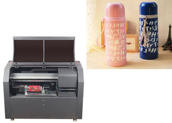 1200dpi Cylinder Uv Printer Painting Pada Keramik Logam Kaca Logam