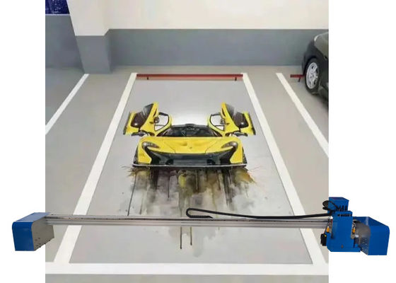 Dilepas Lantai Dasar Uv Cmykw Multifungsi Flatbed Printer 2 Kepala 2 Sensor