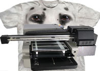 CMYKW T Shirt Garment Fiber Cloth A3 Mesin Printer Flatbed