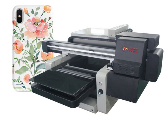 5 Warna 60x40cm 120w A2 Uv Flatbed Printer Otomatis Penuh