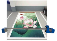 Lantai Tanah Parkir Plot 2.4m Multifungsi Flatbed Printer Gambar 3d 2880 Dpi Uv Ink